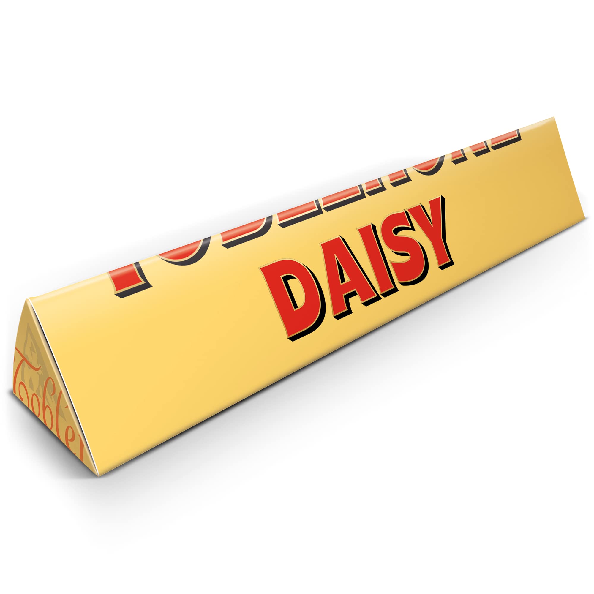 Custom XXL 10 lbs Chocolate Bar - Personalized 31.5 Inch Giant Milk Chocolate with Honey-Almond Nougat (Add Your Name/Text) - Perfect for Birthdays, Weddings, Corporate Gifts & Special Occasions