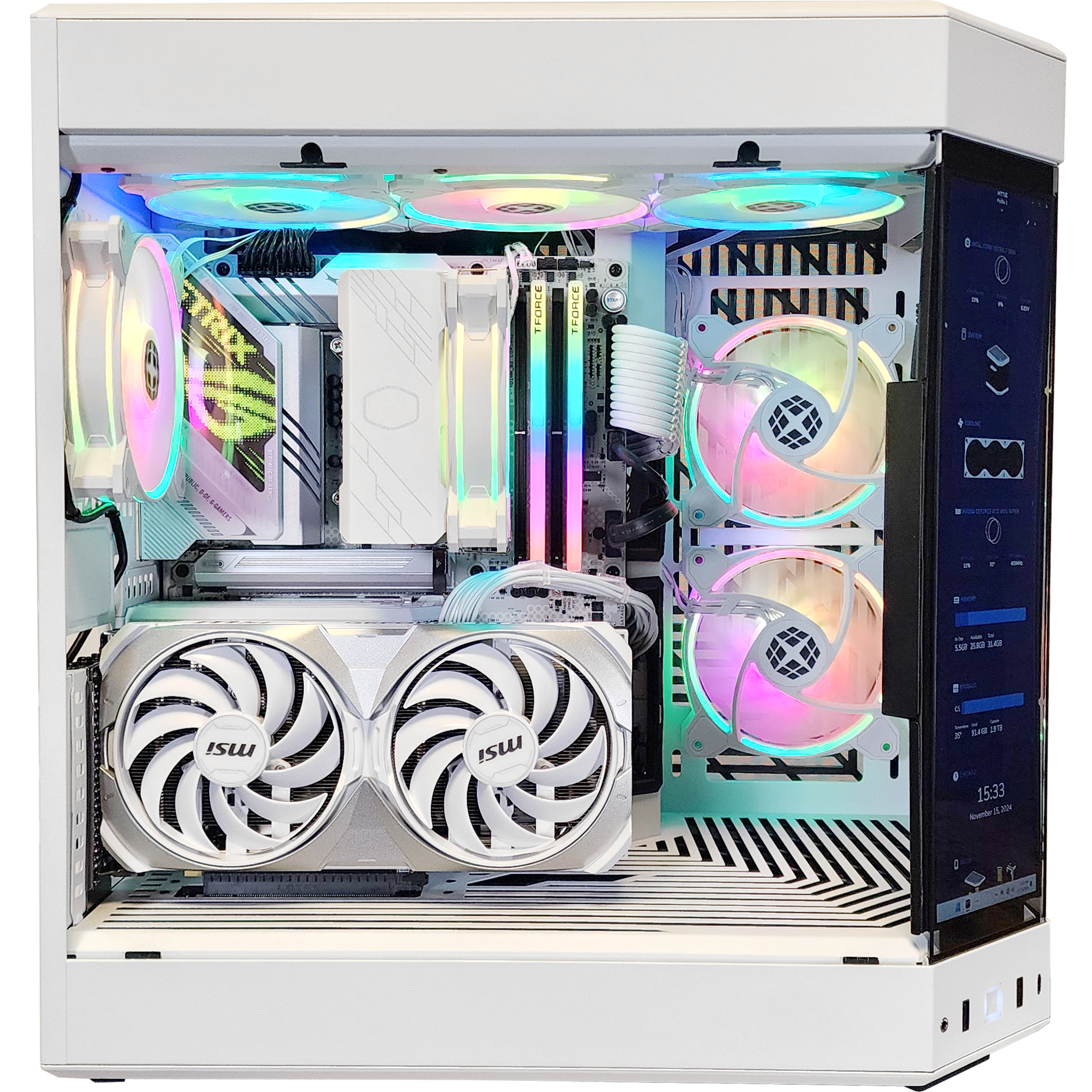 Y60 Ghost Extreme Gaming PC - Ready to Ship | High Performance Computer for VR, Streaming & Esports | Perfect for Home Gaming Setup & Office Workstation