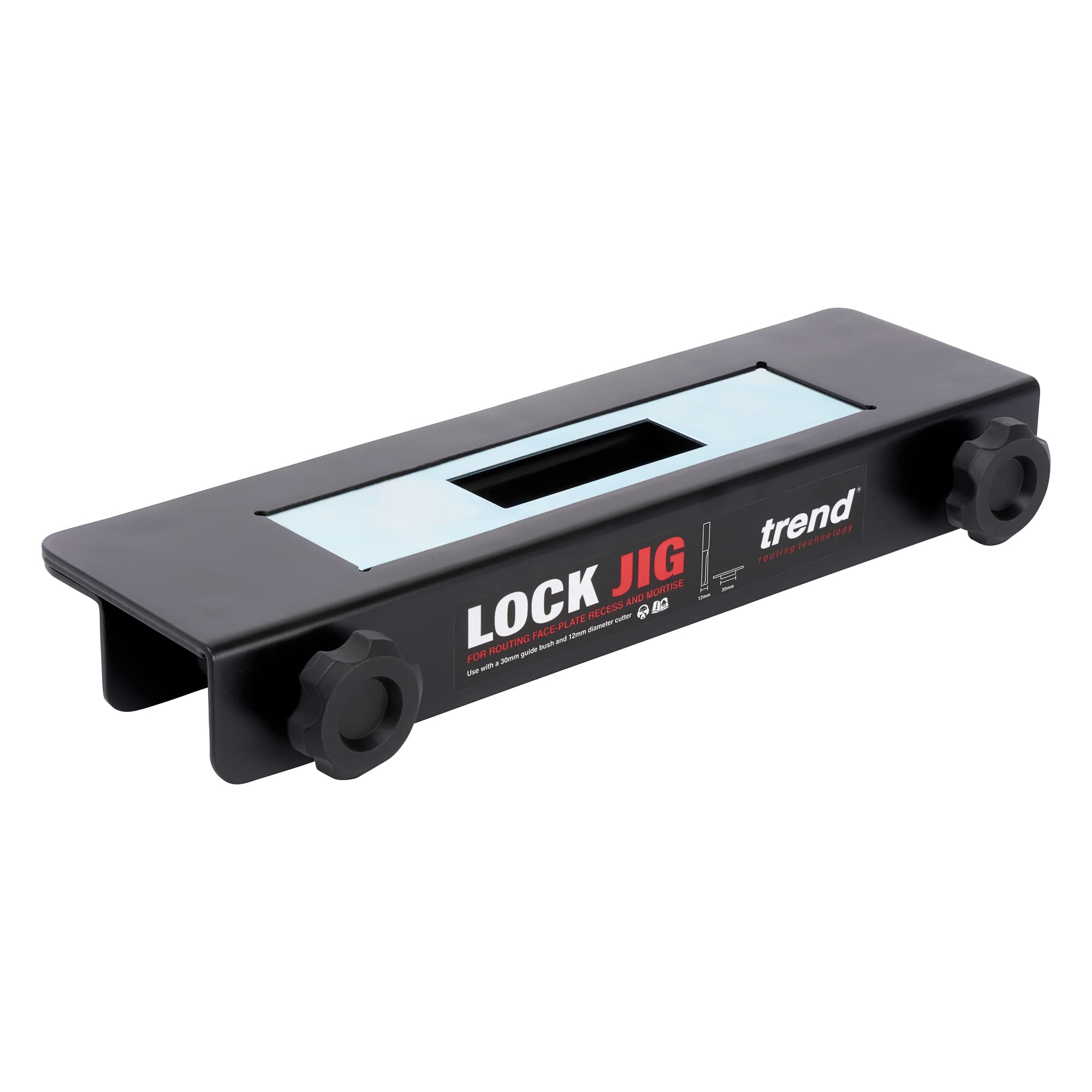 Premium Lock Jig Kit for Woodworking - Perfect for Routing Face-Plate Recess & Mortise Joints | Ideal for Cabinet Making, Door Installation & Furniture Building