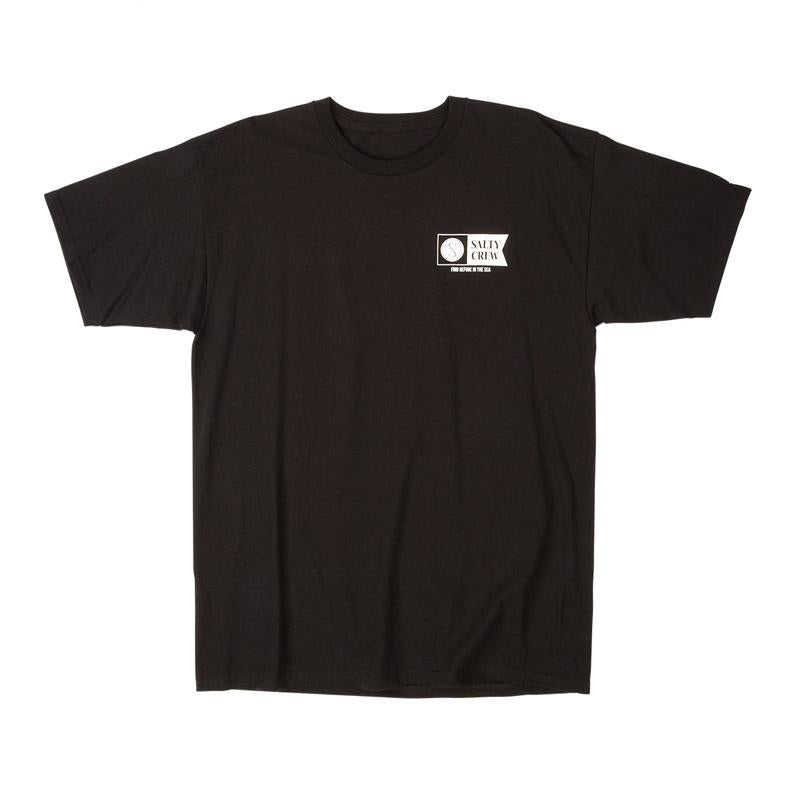 Alpha Short Sleeve T-Shirt for Men - Premium Cotton Comfort Fit Black Tee - Casual Wear, Gym & Everyday Outfits