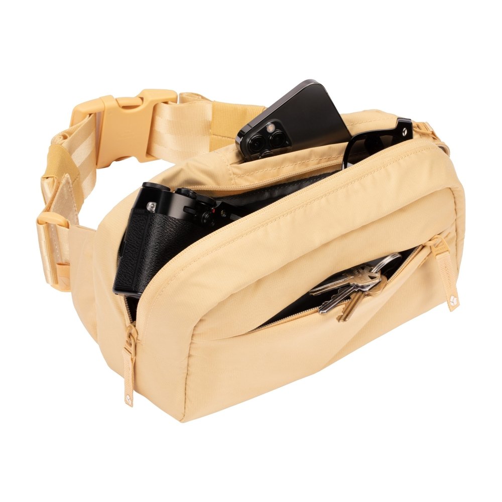 BIONIC Fanny Pack - Durable & Water-Resistant Waist Bag for Hiking, Running, Travel & Outdoor Adventures - Hands-Free Storage for Phone, Wallet & Essentials