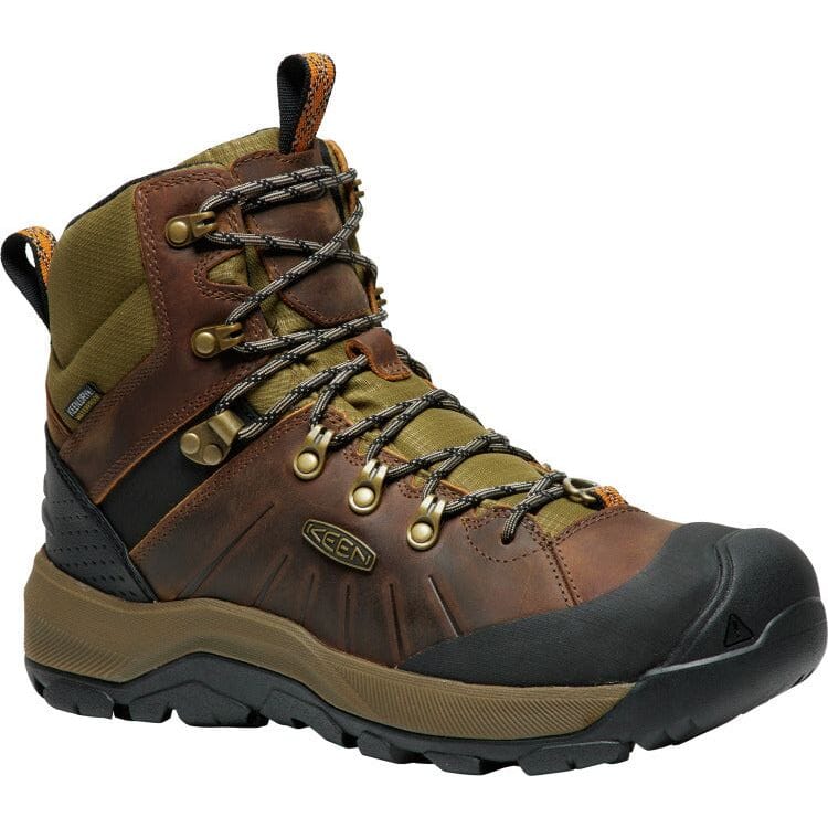 KEEN REVEL IV Polar Boots for Men - Waterproof Winter Hiking Boots with Insulation - Perfect for Snow, Ice & Cold Weather Outdoor Adventures