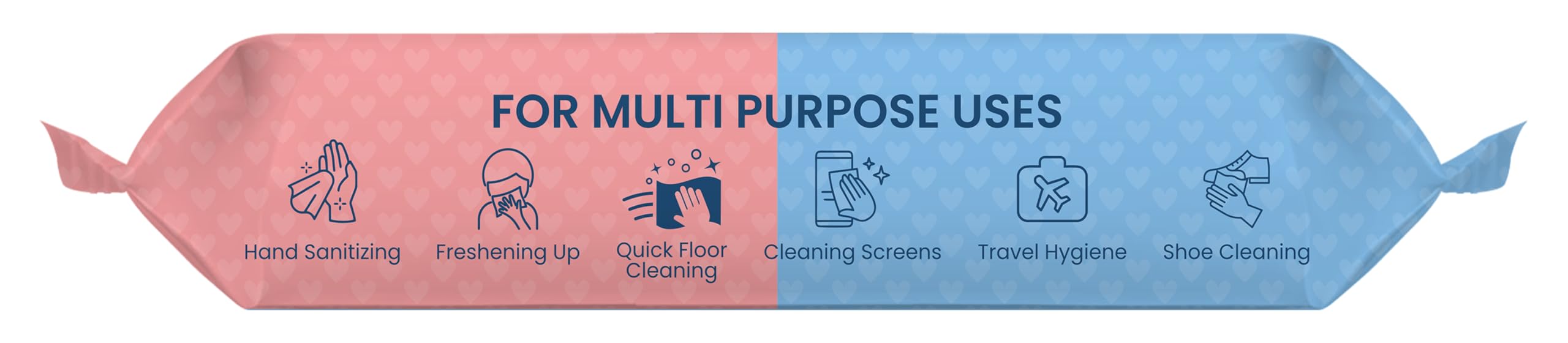 Premium Silk Soft Multipurpose Wet Wipes for Babies & Adults - 3 Packs x 66 Count | Hypoallergenic Disinfectant Cleaning Wipes | Gentle on Skin, Travel Size | Perfect for Diaper Changes, Makeup Removal & On-the-Go Hygiene