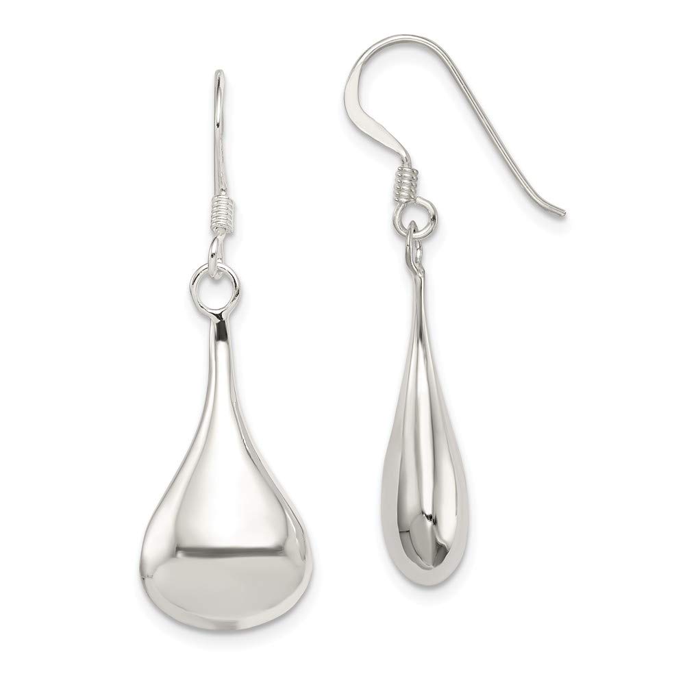 925 Sterling Silver Teardrop Earrings for Women - Hypoallergenic Dangle Drop Earrings - Perfect for Weddings, Parties & Everyday Wear
