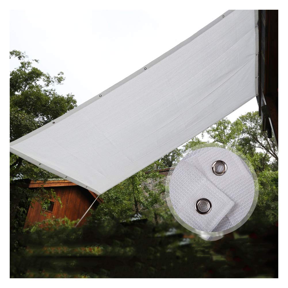 Premium UV-Resistant Shade Cloth for Gardening - 3x6m White Sun Protection Net with Reinforced Grommets | Ideal for Greenhouses, Plant Covers & Outdoor Garden Shade Solutions