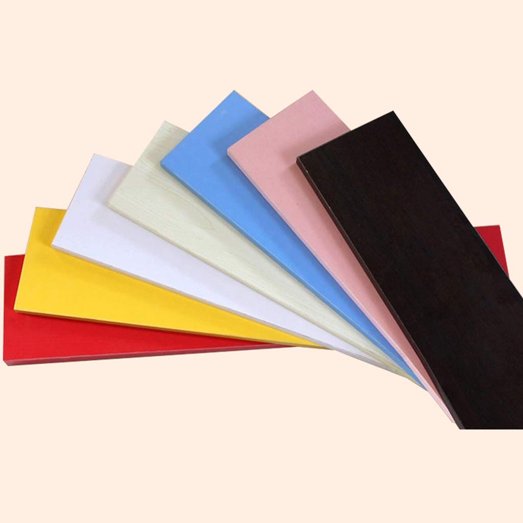 Floating Shelves Wall Mounted - Solid Wood Decorative Cube Shelves for Living Room, Bedroom, Office - Creative Bookshelves & Storage Shelves - TV Wall Shelves & DIY Shelves (Black) - Perfect for Home Decor, Books Display & Space Organization