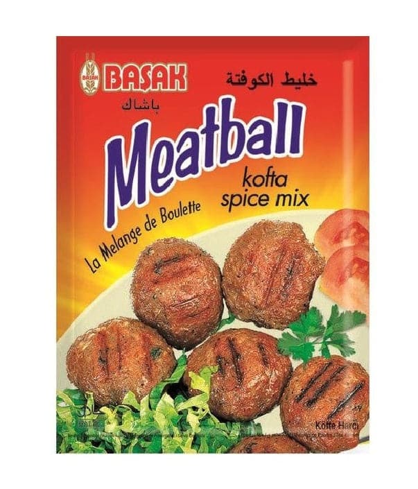 Premium Meatball Seasoning Mix - 100g | All-Natural Herbs & Spices Blend | Perfect for Italian Meatballs, Pasta, & Homemade Recipes | Basak Brand