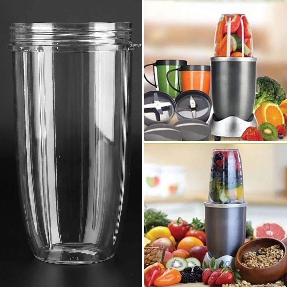 Premium 32oz Juicer Cup Replacement for NutriBullet 900W Blenders - Durable Blender Accessories for Smoothies, Protein Shakes & Meal Prep - BPA-Free Mixing Cup for Fruits, Vegetables & Healthy Drinks - Perfect for Home Kitchen, Gym & Office Use