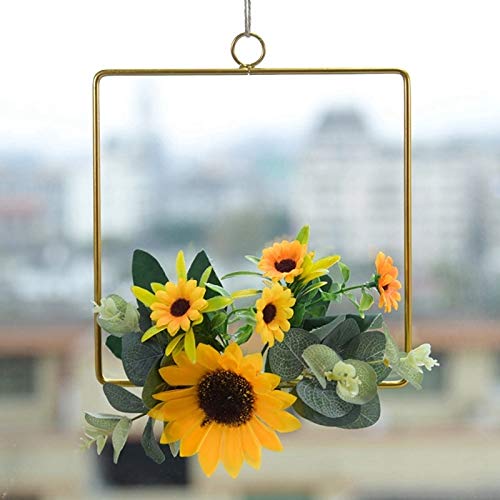 Artificial Sunflower Wreath - 18