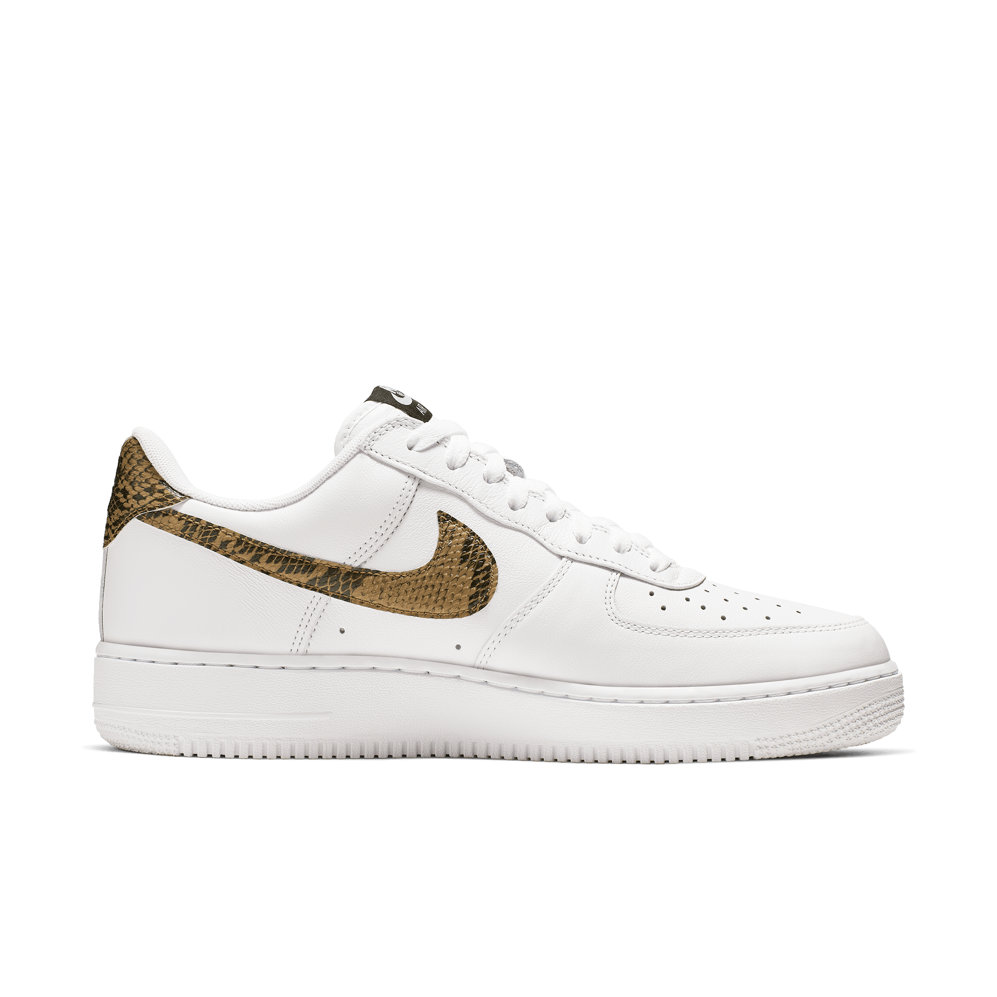 Nike Air Force 1 Low Retro Premium QS Sneakers in Ivory Snake Print - Stylish Casual Shoes for Men & Women | Perfect for Streetwear, Everyday Fashion and Sneaker Collection