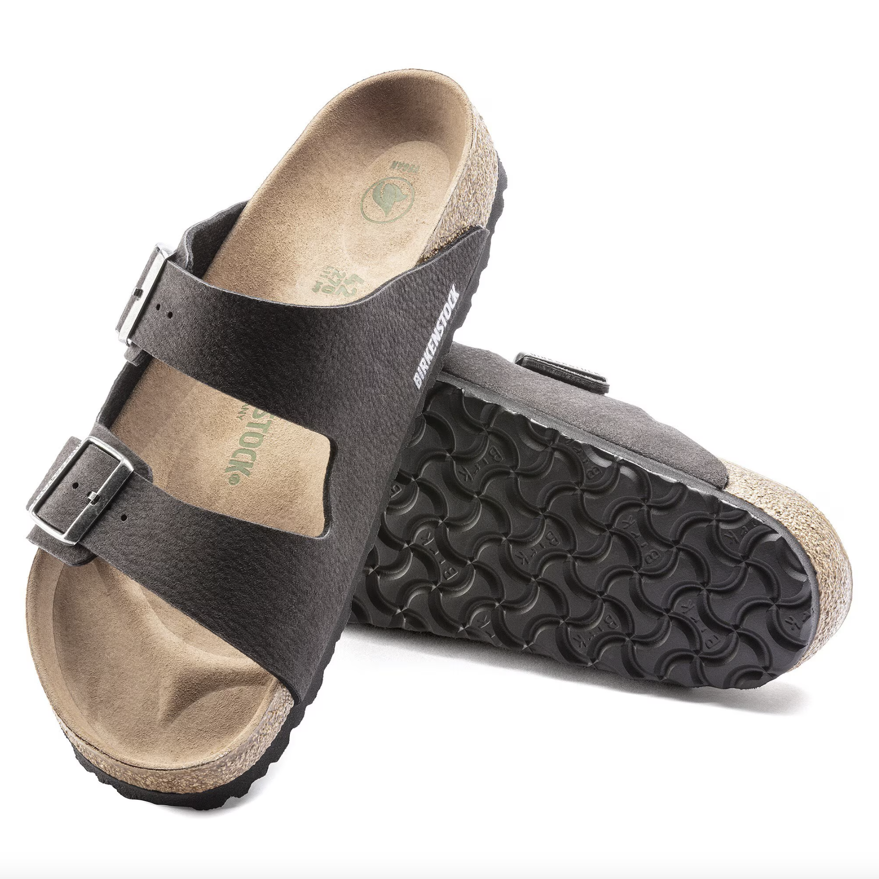 Birkenstock Arizona Vegan Synthetic Sandals for Men - Comfortable & Stylish Unisex Footwear for Beach, Travel & Casual Wear
