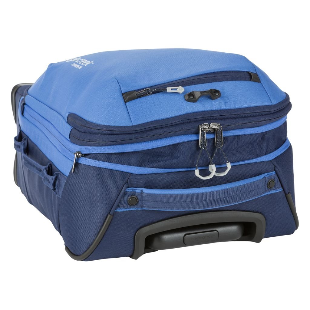 Eagle Creek Expanse 4-Wheel 56cm Carry-On Spinner Luggage - Pilot Blue | Lightweight Expandable Suitcase for Air Travel & Business Trips