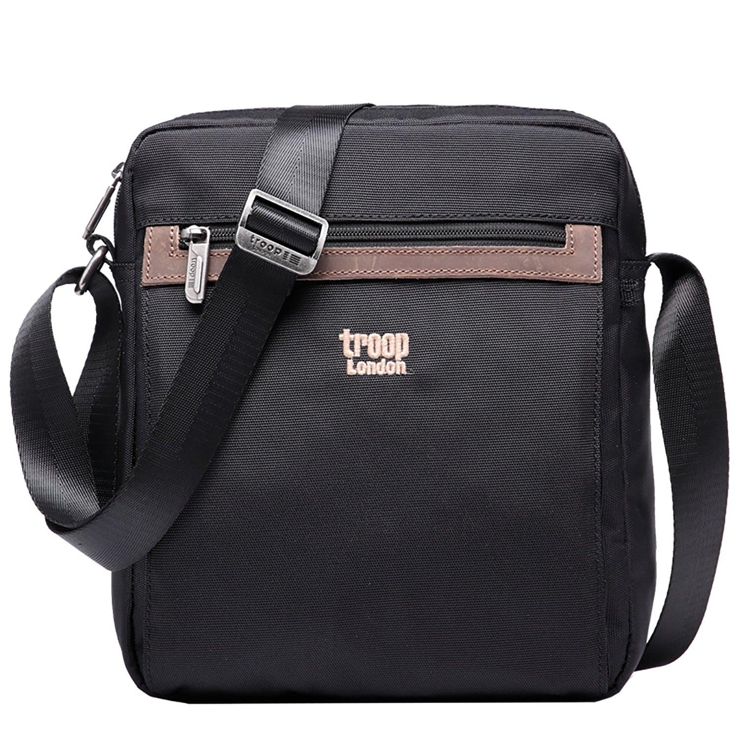 TRP0218N Troop London Urban Crossbody Bag for Men & Women - Stylish & Durable Shoulder Bag for Travel, Work & Everyday Use