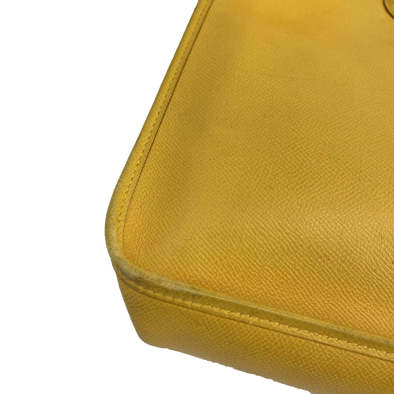 Hermes Vespa PM Shoulder Bag in Yellow Leather - Luxury Crossbody Purse for Women, Perfect for Everyday Use, Travel & Special Occasions