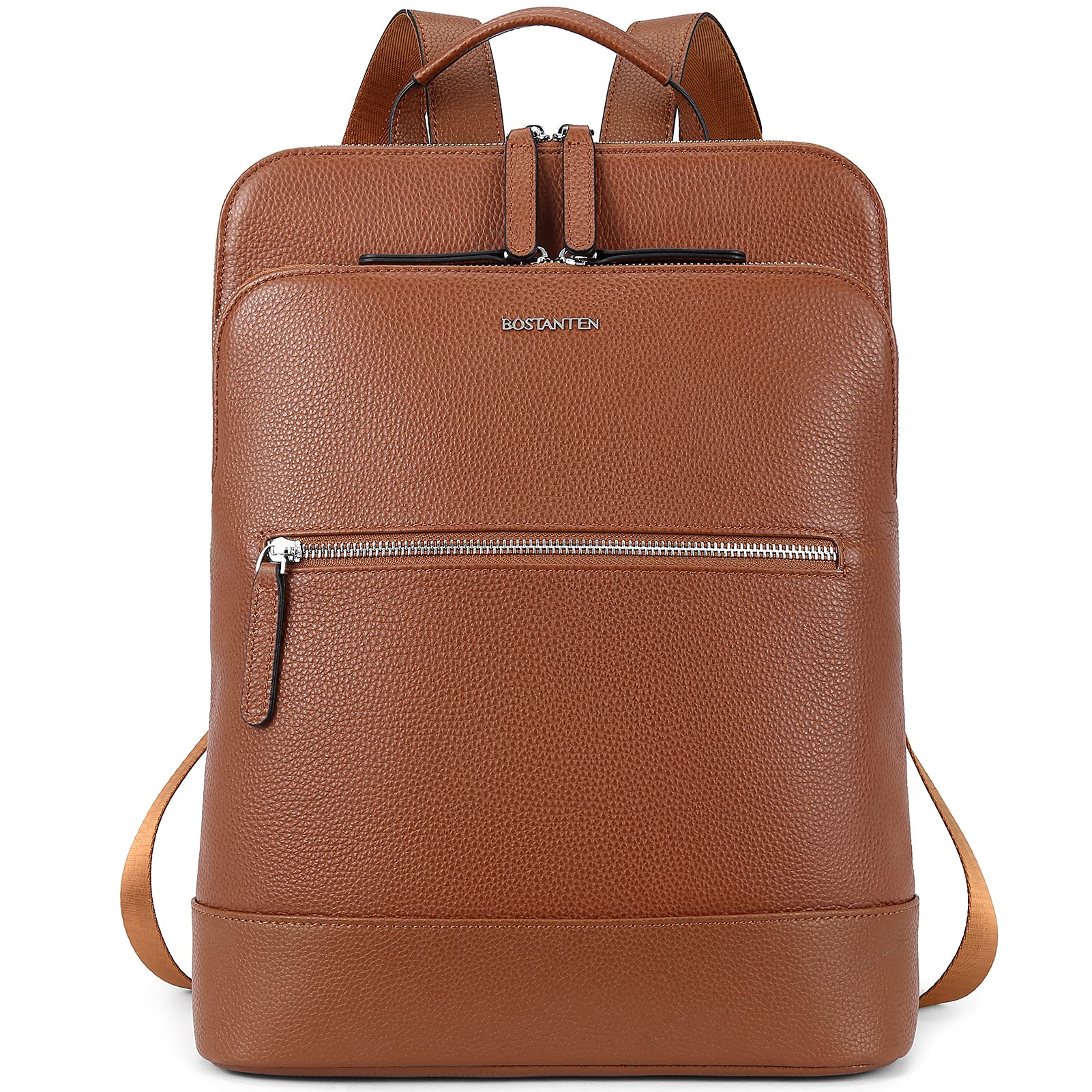 BOSTANTEN Genuine Leather Women's Backpack Purse - Stylish Travel Backpack for College, Work & Daily Use | Fashionable Casual Daypack for Commuting, Shopping & Weekend Getaways