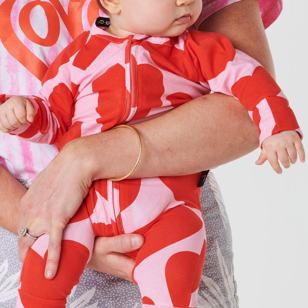 Organic Zip Romper for Babies - Soft & Comfortable One-Piece Outfit - Perfect for Playtime, Daycare & Family Outings