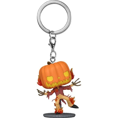 Disney Nightmare Before Christmas Pumpkin King Pocket Pop! Keychain - Perfect for Halloween Decor, Cosplay Accessories & Gift Giving