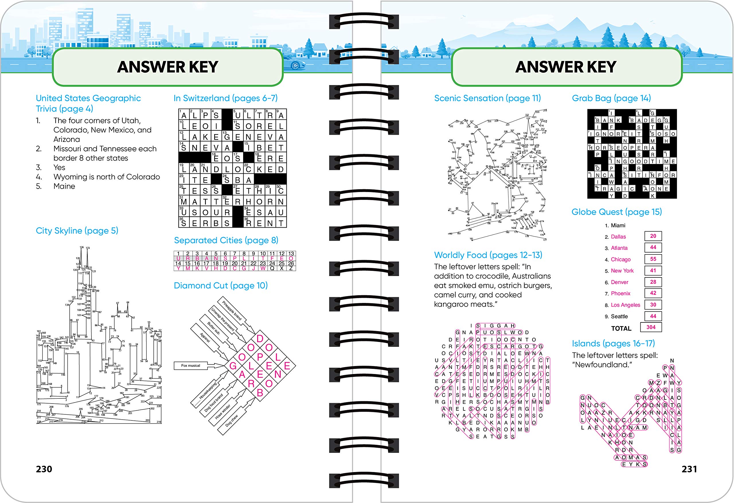 Brain Games - Travel Puzzles & Games for Road Trips
