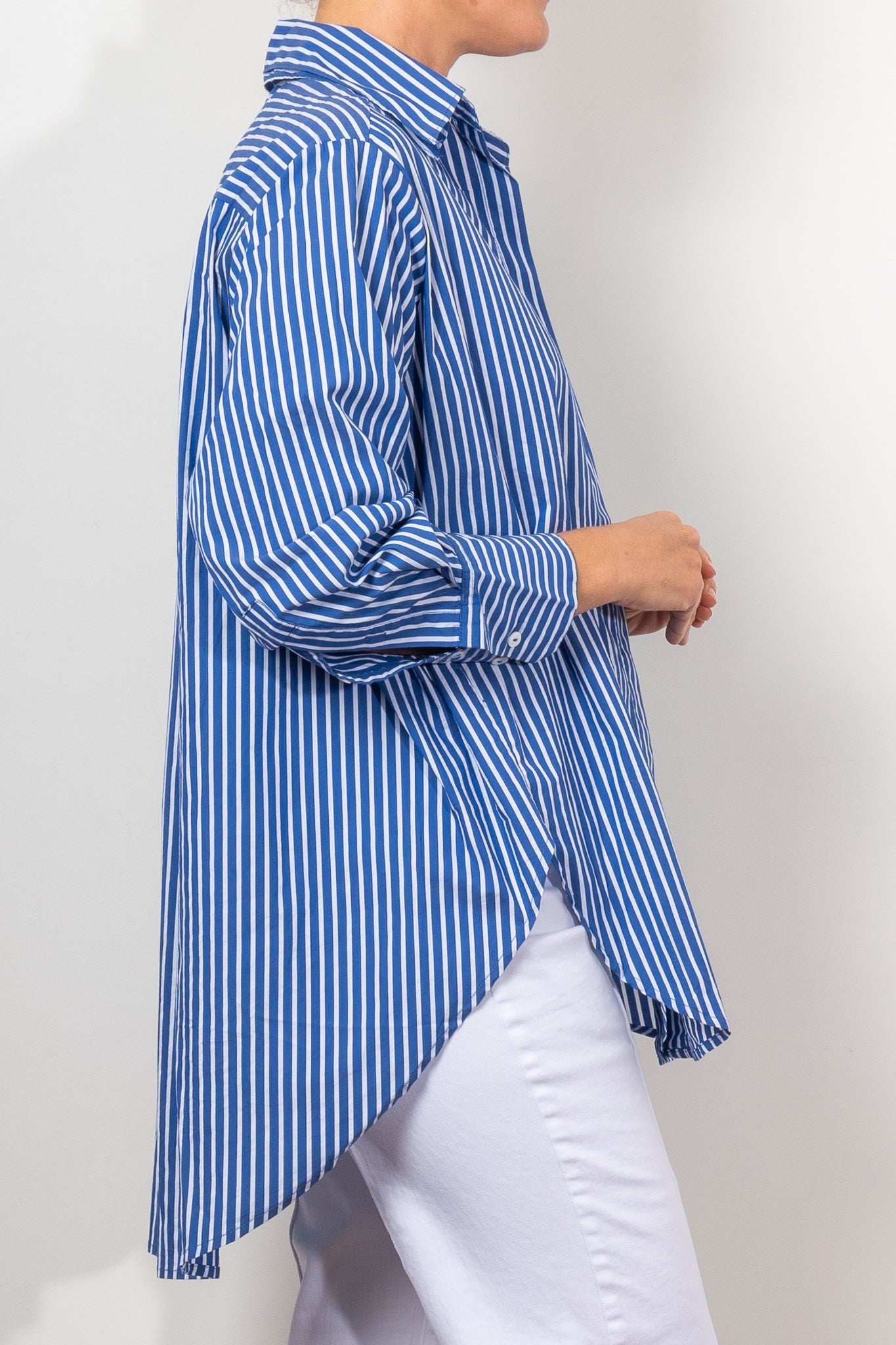 Kinney Noah Men's Casual Shirt - Riviera Stripe Button Down Shirt for Summer, Beach & Outdoor Activities | Lightweight & Breathable Fabric