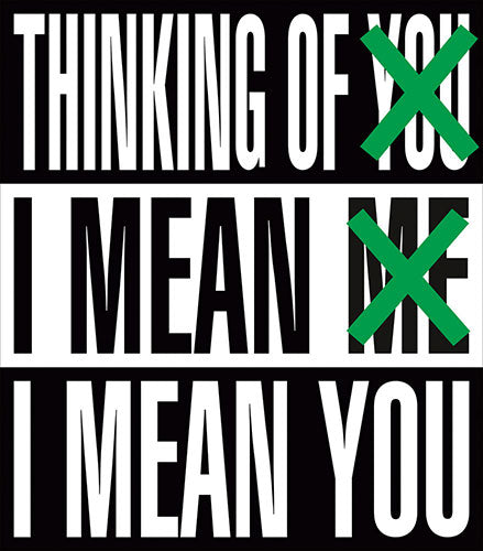 Barbara Kruger: Thinking of You. I Mean Me. I Mean You - Contemporary Art Book for Collectors & Home Decor | Perfect for Art Lovers, Gallery Displays & Thoughtful Gifts