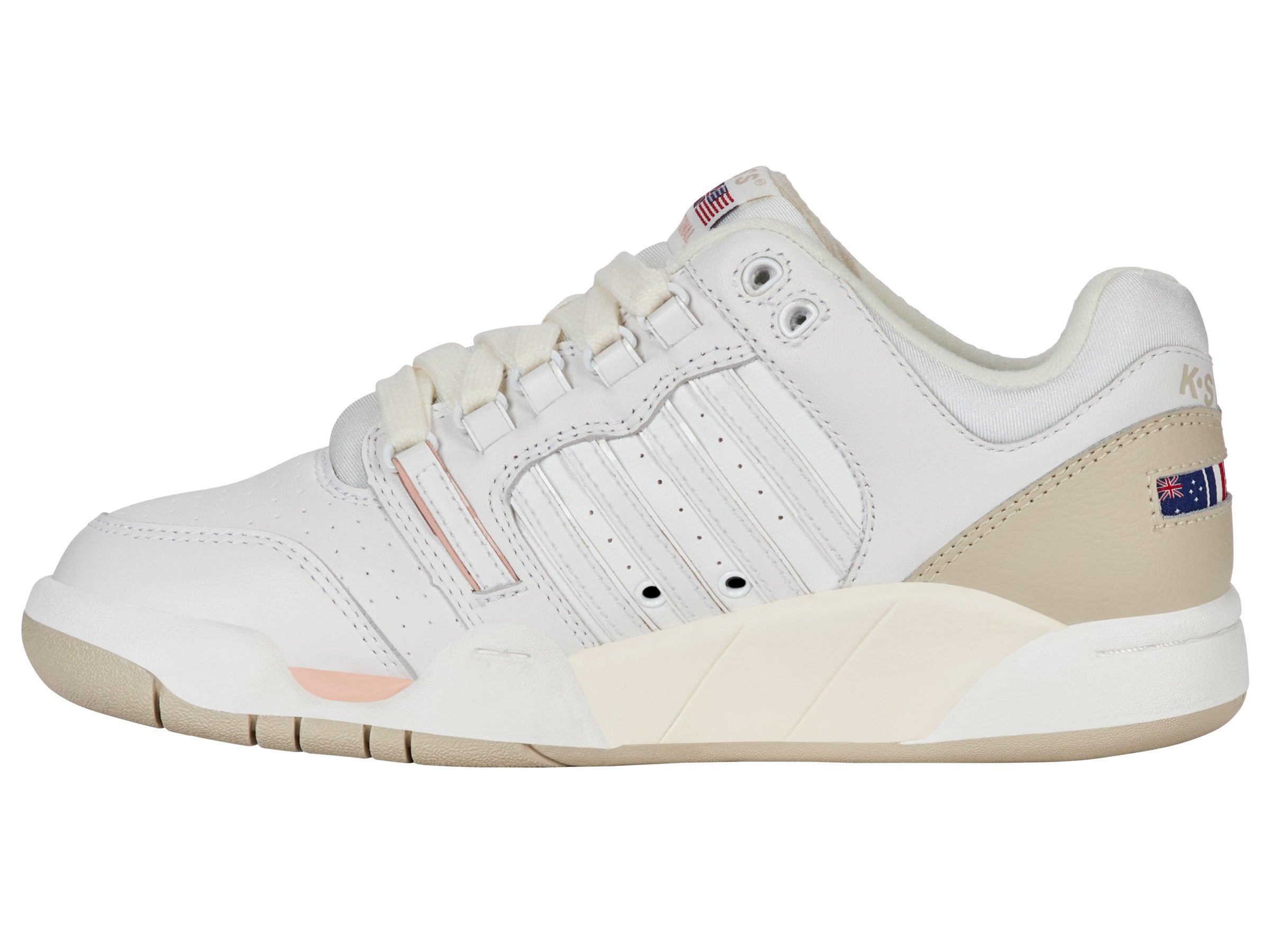 94440 122 M | SI 18 INTERNATIONAL C | BRILLIANT WHITE/OATMEAL/CAMEO ROSE - Perfect for Casual Wear, Office Outfits, and Special Occasions