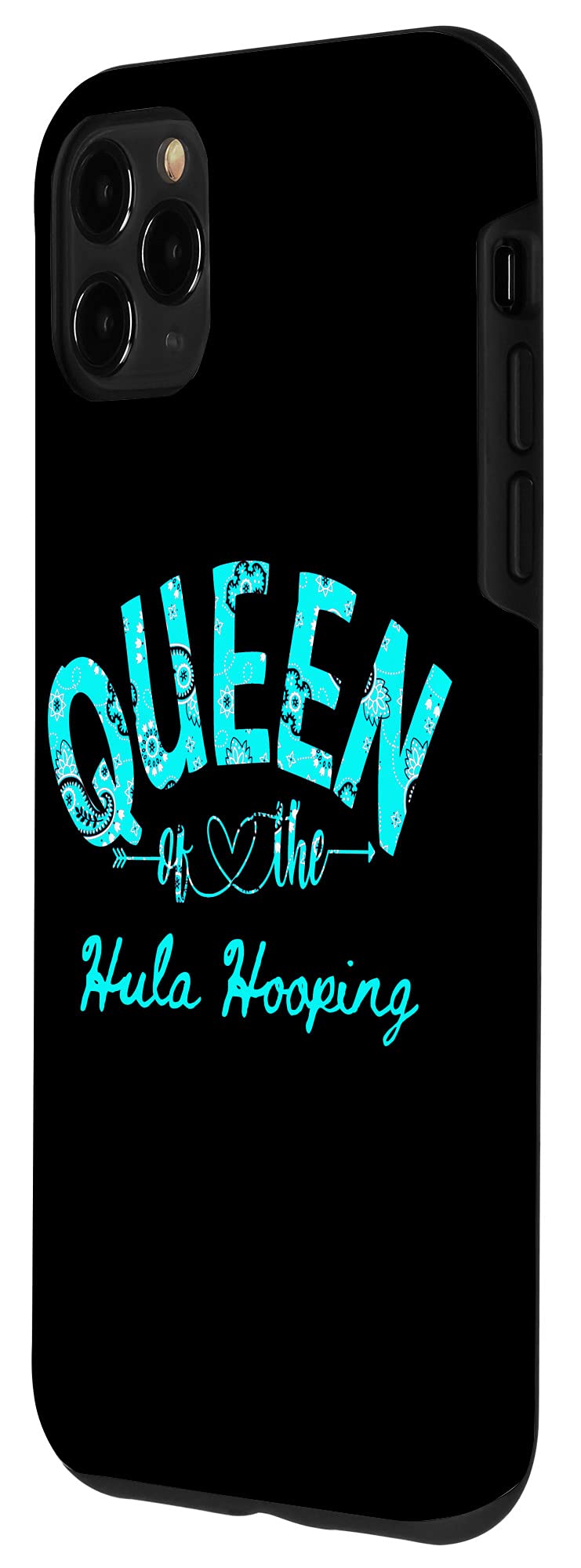iPhone 11 Pro Max Case - Premium Protective Cover with Hula Hoop Queen Design | Perfect for Dance Enthusiasts & Fitness Lovers