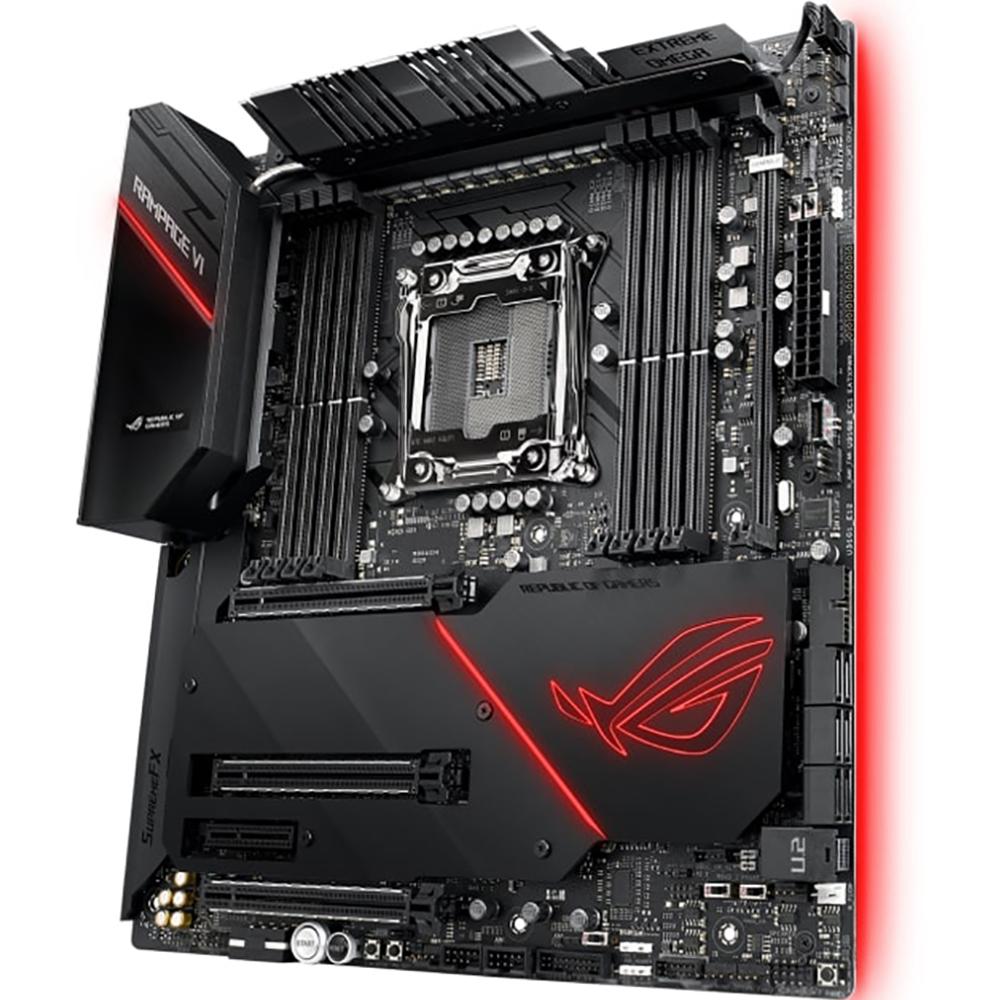 ASUS ROG OMEGA X299 II Gaming Motherboard - LGA 2066, EATX, DDR4, Dual M.2, U.2, 10G LAN, USB 3.1 Gen2 - High Performance PC Build for Gaming & Content Creation