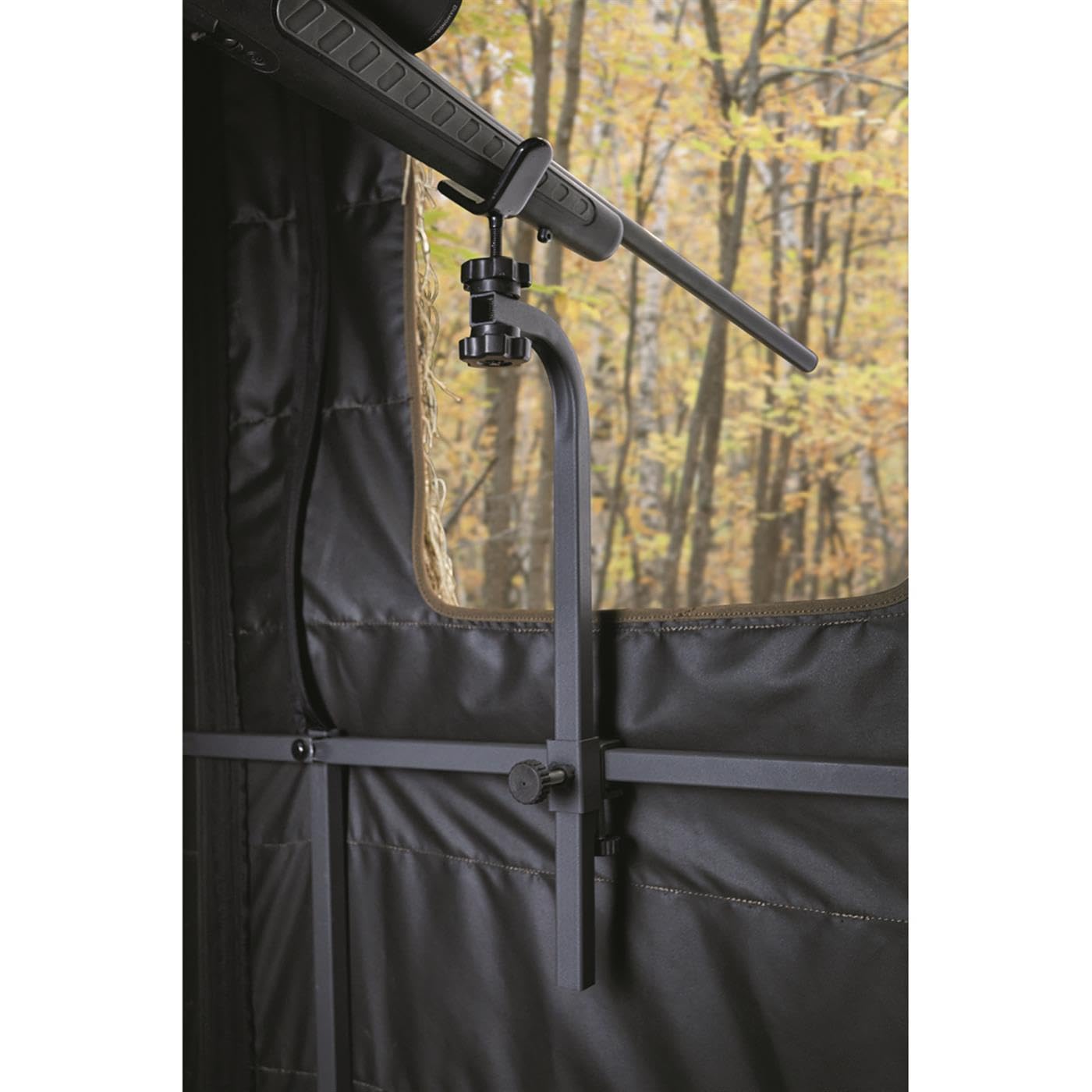Guide Gear Hunting Tower Blind Shooting Rest - Adjustable Deer Stand for Tree Stands & Hunting Season | Perfect for Bow & Rifle Hunting in Woods & Fields