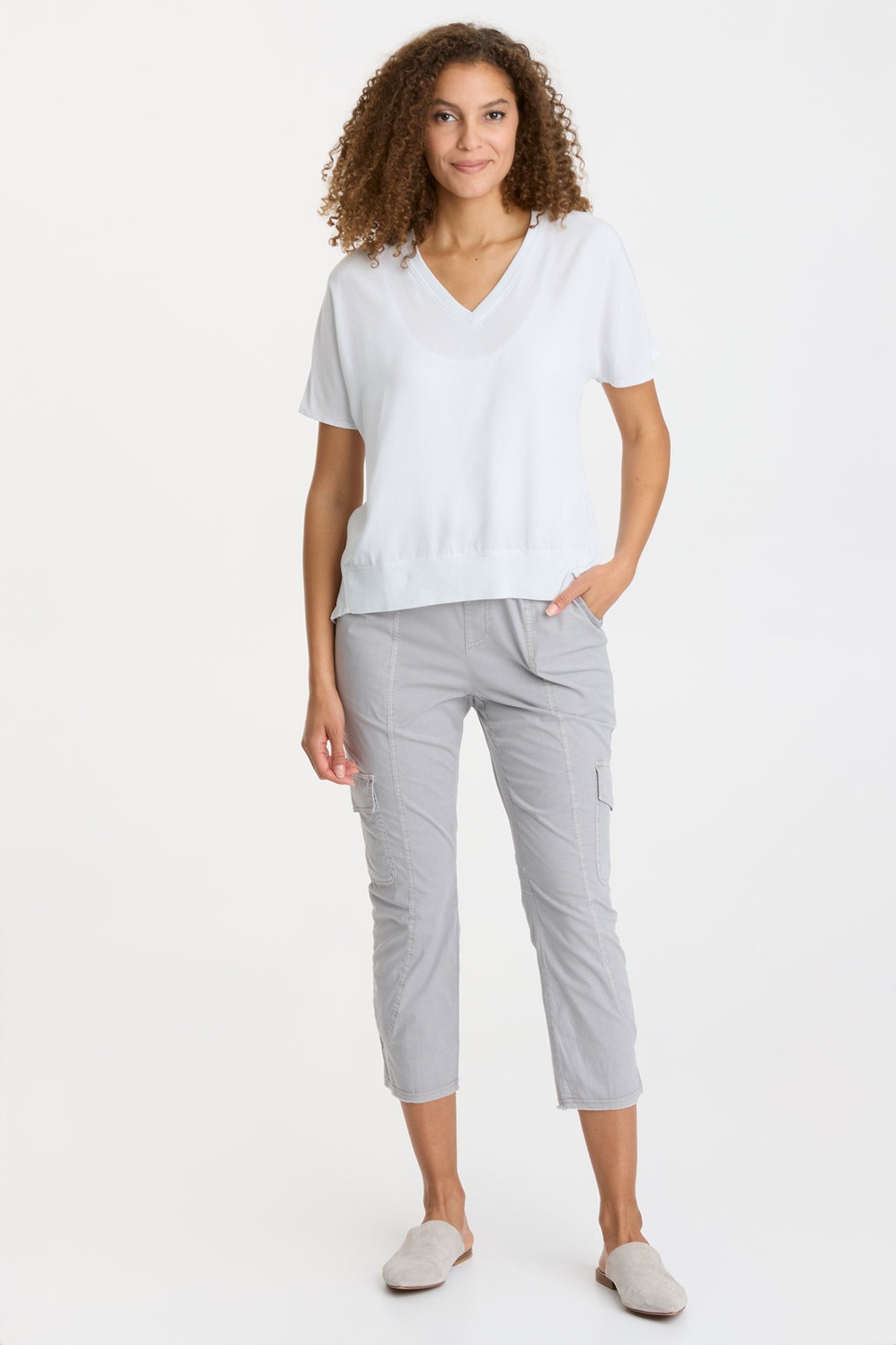 Stylish Twill Clara Top with Fantail Pigment Design - Perfect for Casual Outings, Office Wear & Date Nights