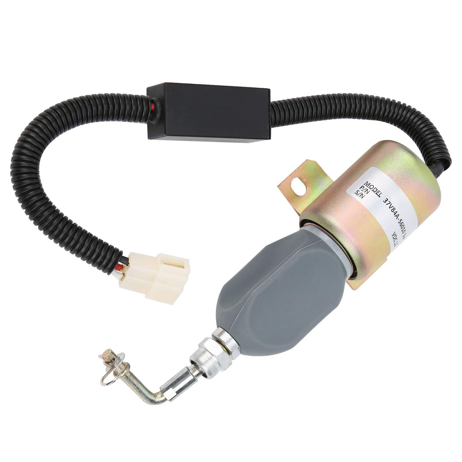 High Performance Electric Solenoid Valve for YC Generator Flameout Switch - Compatible with DFM Series Models | Durable Engine Cut-Off Accessory for Emergency Shutdown & Power Equipment Maintenance