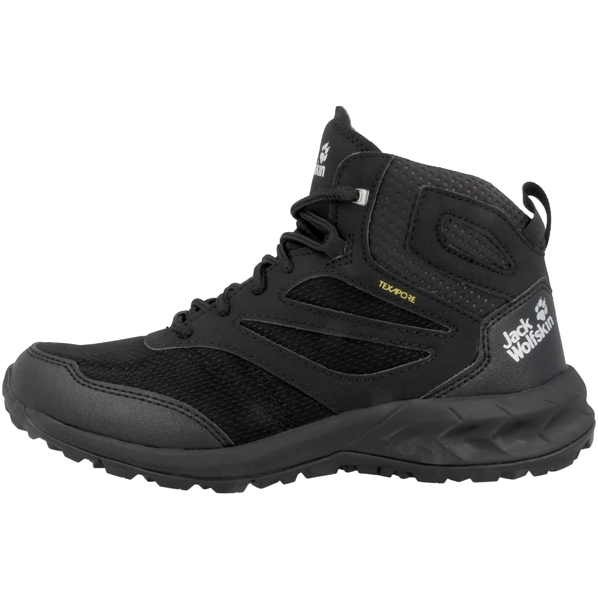 Jack Wolfskin Women's High Rise Hiking Shoes - Waterproof Outdoor Trekking Boots for Trail Walking & Mountain Climbing | Perfect for Camping, Backpacking & Adventure Travel