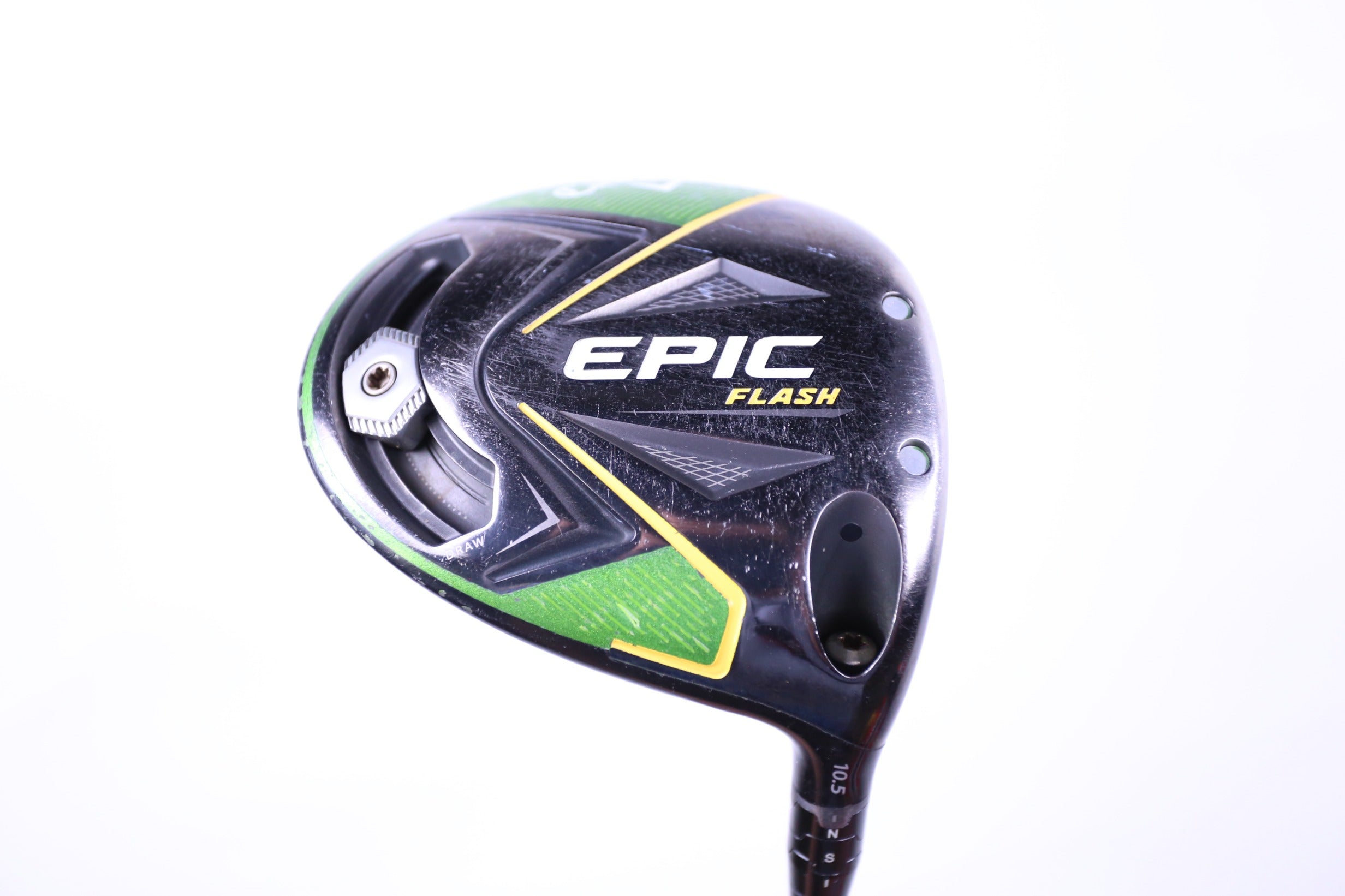 Used Callaway Epic Flash Driver 10.5° Regular Flex Project X EvenFlow Right Hand Golf Club - Perfect for Improving Distance & Accuracy on the Course
