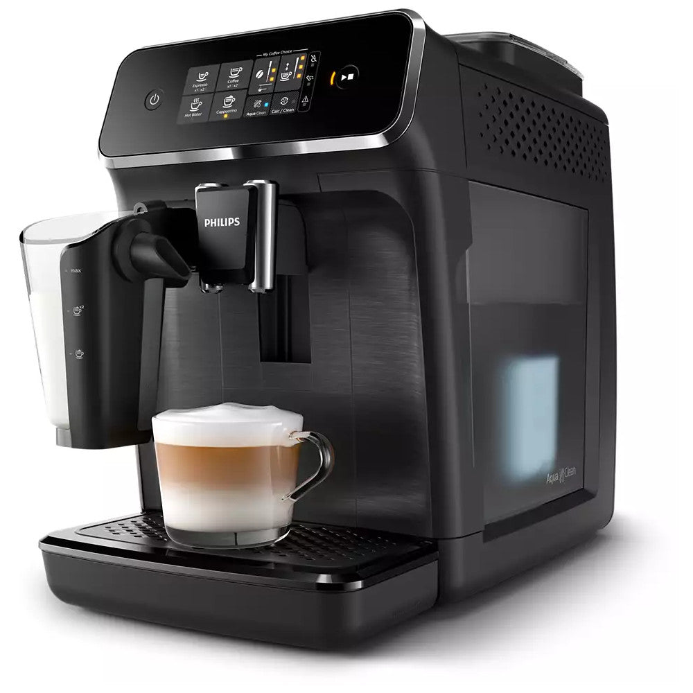 Refurbished PHILIPS EP2230 LatteGO Fully Automatic Espresso Machine with Manufacturer Warranty - Perfect for Home, Office & Coffee Shop Use