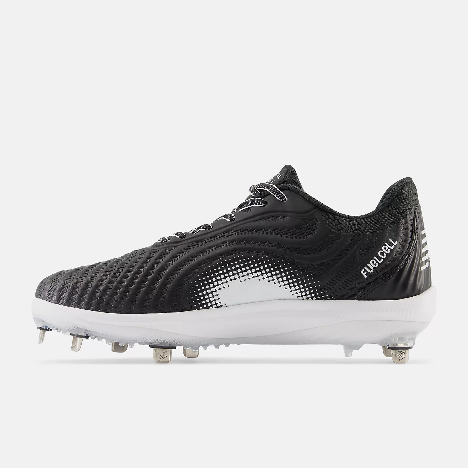 New Balance L4040BK7 Low Baseball Cleats for Men - Black Athletic Shoes for Baseball, Softball & Training - Lightweight Comfort & Traction
