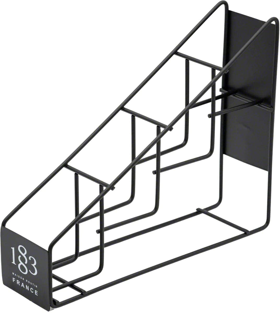 1883 4-Bottle Syrup Rack - Premium Maple & Cocktail Syrup Organizer for Bar, Kitchen & Coffee Station | Durable & Space-Saving Storage Solution