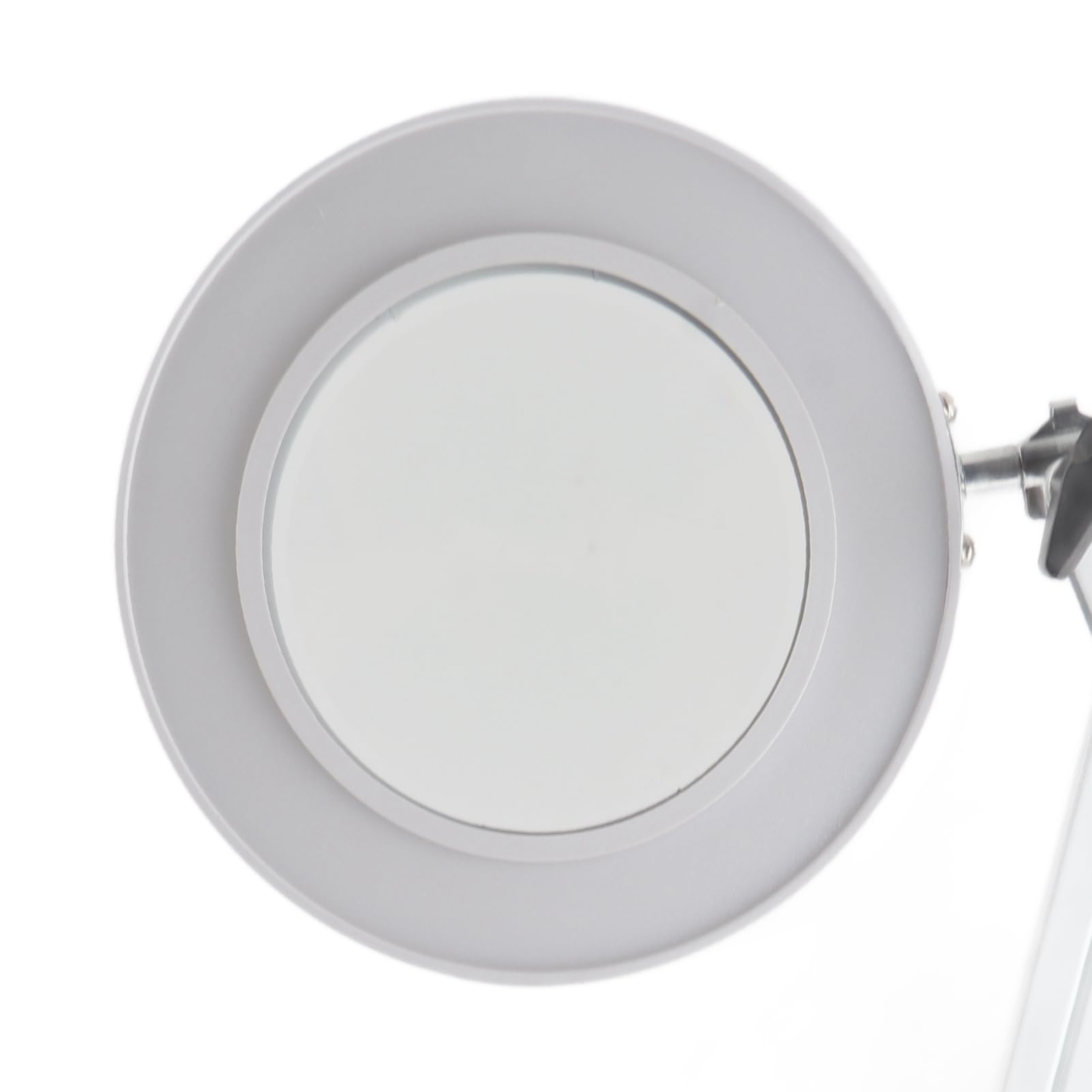 Dioche 5X Magnifying Glass Lamp with LED Light - Adjustable Clip-On Desk Lamp for Reading, Nail Art, Beauty & Close Work | USB Powered Magnifier Light for Crafts, Jewelry Repair & Hobbies
