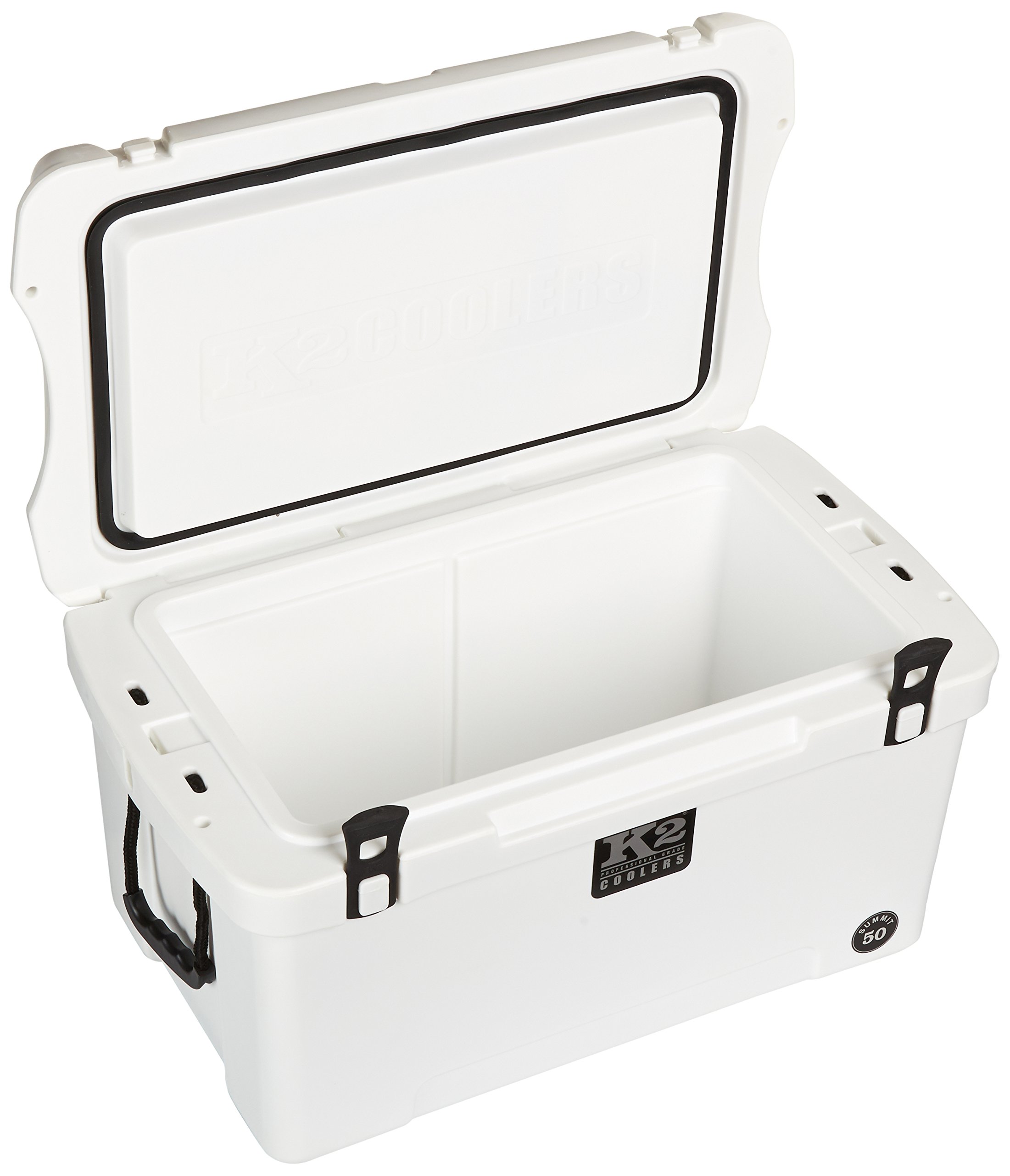 K2 Coolers Summit 50 Team Color Edition - Heavy Duty Rolling Cooler with Wheels for Camping, Beach, Tailgating & Outdoor Adventures | 50-Quart Capacity, Leakproof Design, Durable Insulation