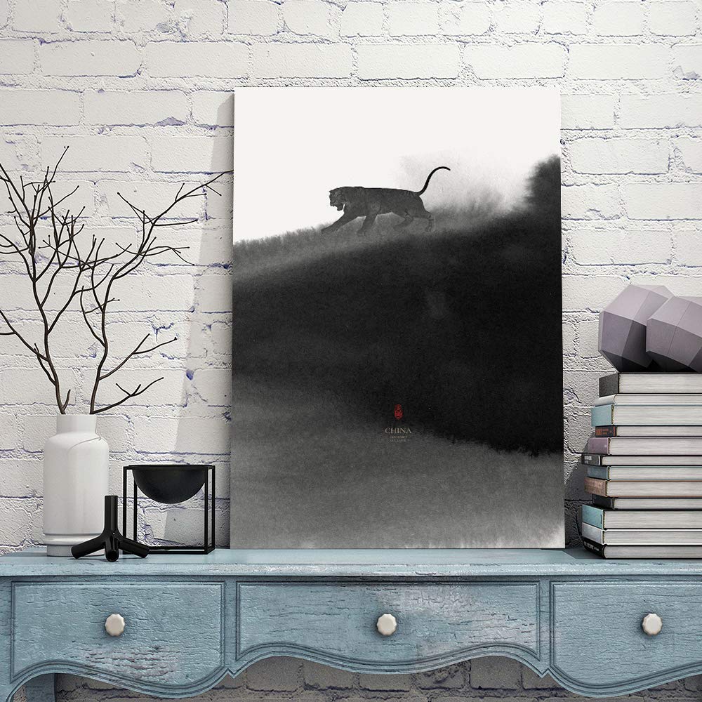 Wall26 Canvas Wall Art - Ink and Wash Painting for Home Decor, Bedroom & Living Room, Framed Canvas Prints 16x24 inches - Perfect for Modern and Traditional Interiors