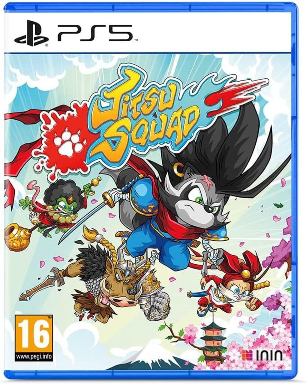 Jitsu Squad - PS5 Fighting Game | Action-Packed Multiplayer Brawler | Perfect for Parties & Competitive Play