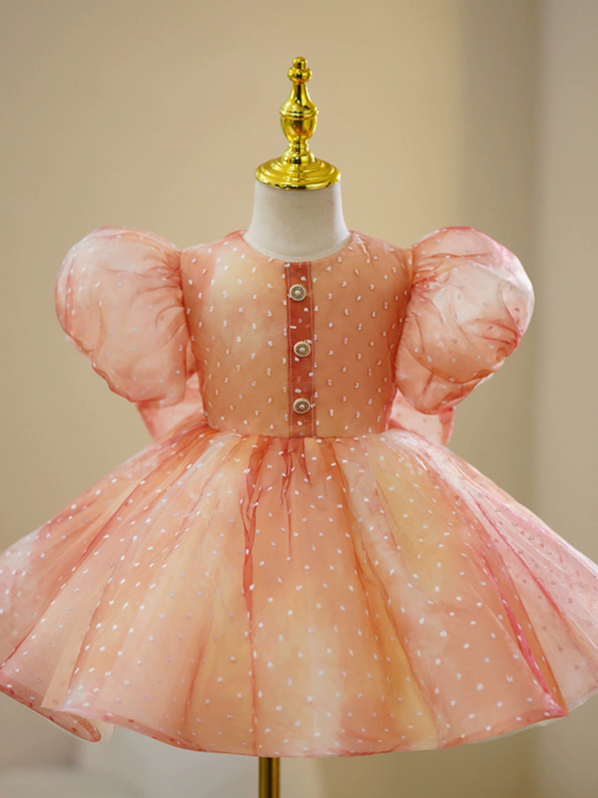 Adorable Baby Girl Puffy Fairy Tale Princess Dress for Toddler Birthday Party | Elegant Party Gown for Special Occasions & Photo Shoots