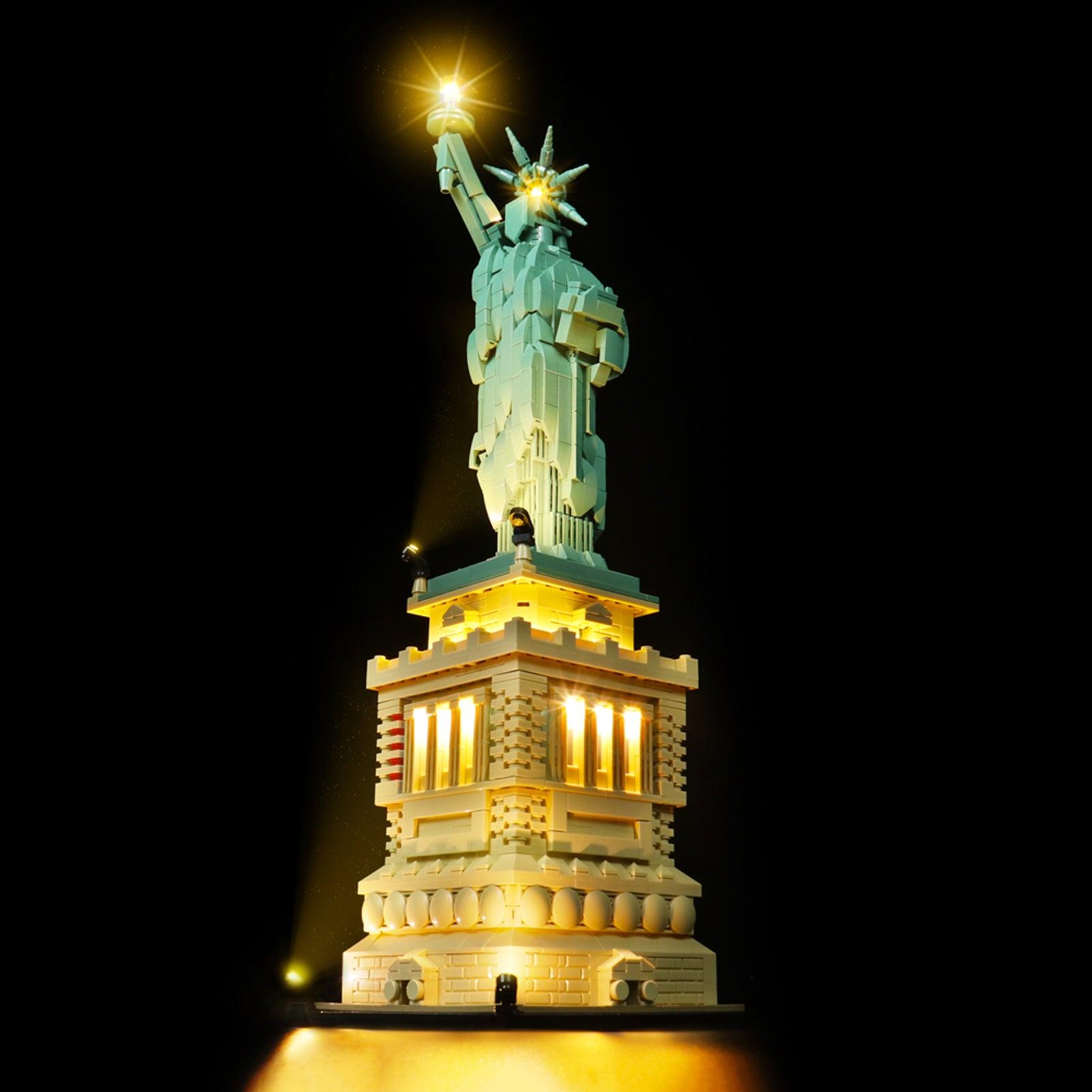 Lego Architecture Statue of Liberty 21042 Light Kit - LED Lighting Set for Lego Models | Enhance Display for Home & Office Decor