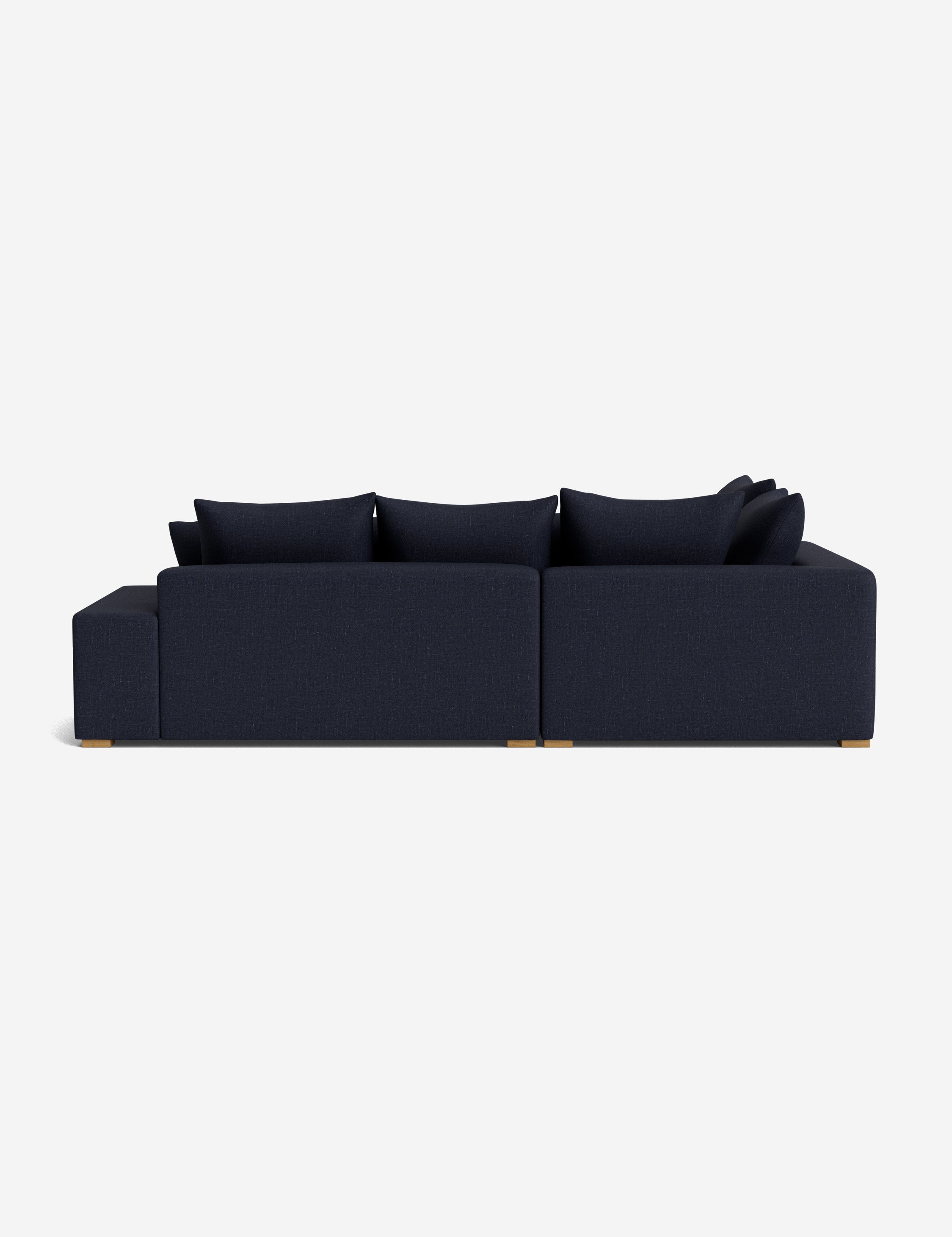Stylish Clayton Sectional Sofa - Modern L-Shaped Couch for Living Room, Home Theater & Lounge Areas | Comfortable Fabric Upholstery & Spacious Seating