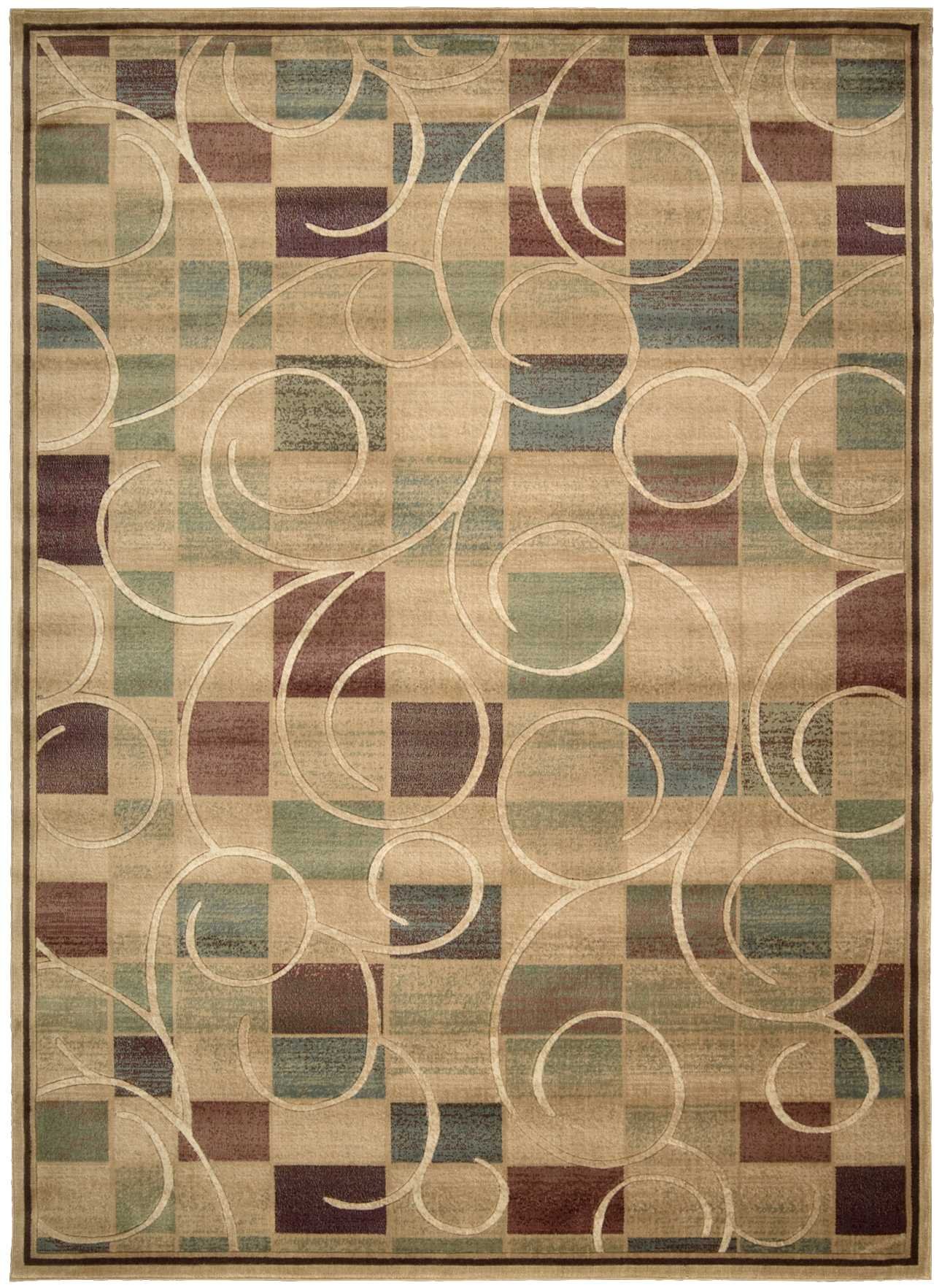 Nourison Expressions Modern Beige 7'9