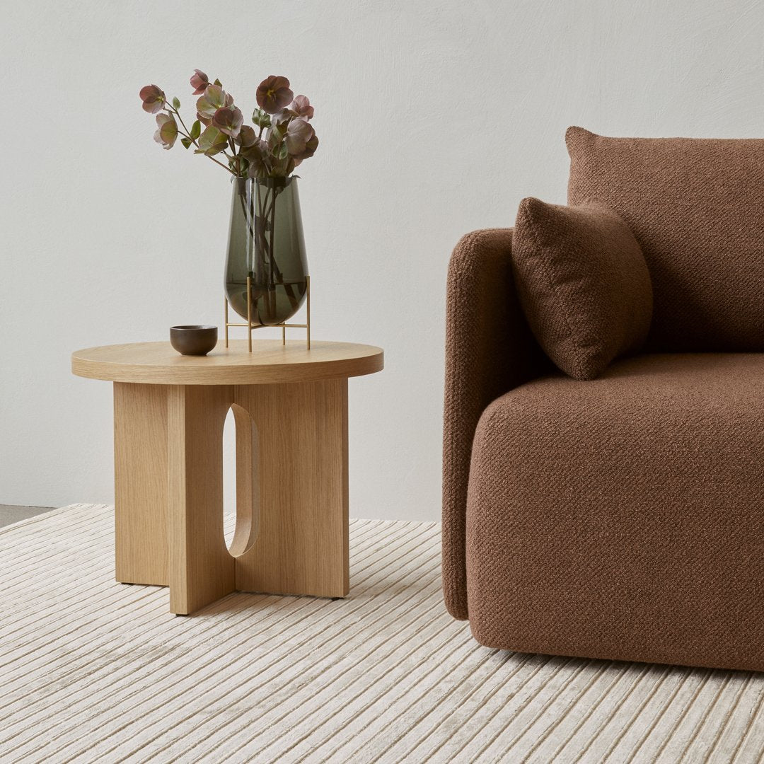 Modern Androgyne Side Table - Minimalist Nightstand, End Table for Living Room, Bedroom, or Office - Perfect for Small Spaces, Coffee Table Alternative, Stylish Home Decor