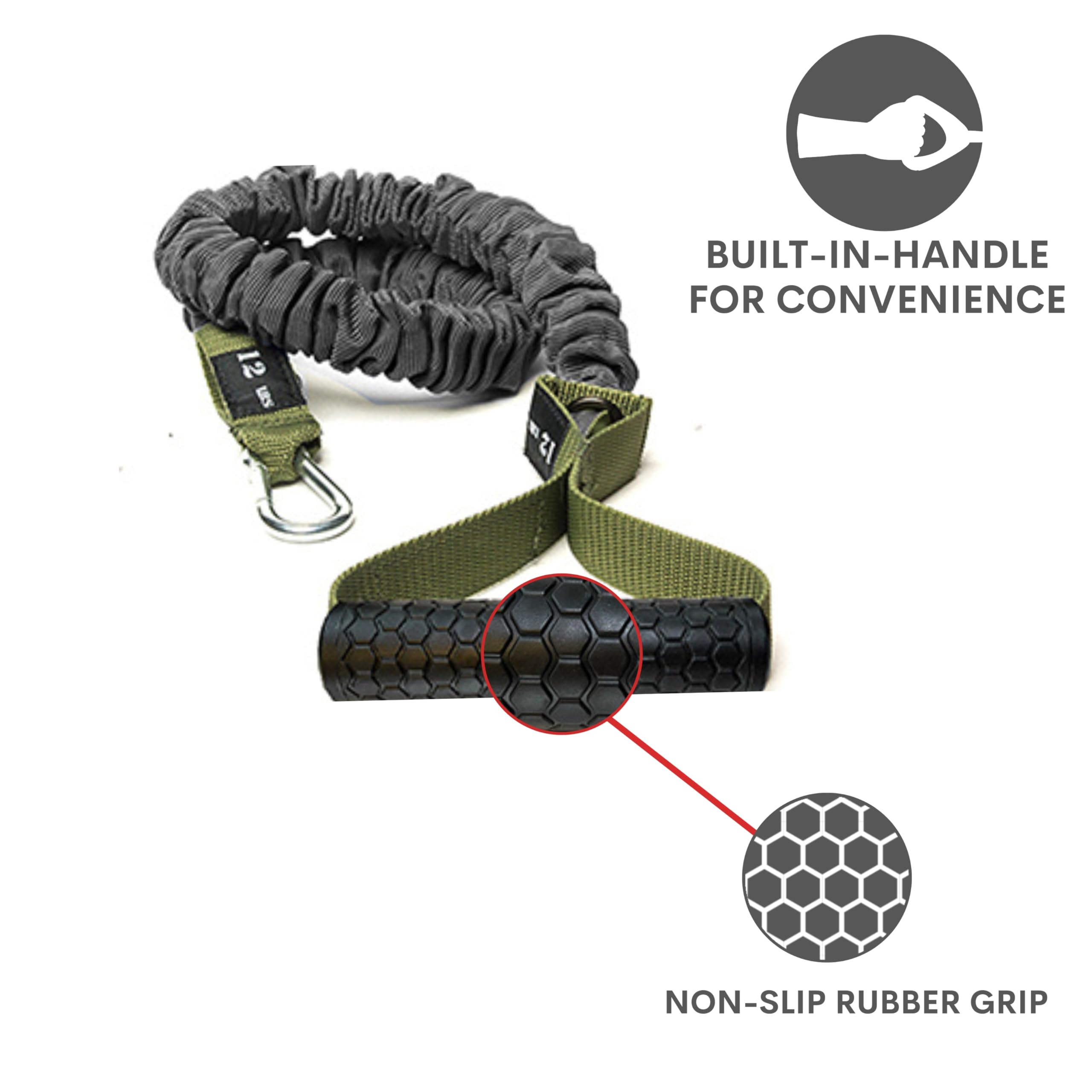 4KOR Fitness Resistance Bands - Cross Anchored Shoulder Exercise Cords for Dynamic Warmups, Physical Therapy & Home Workouts - Durable Elastic Training Bands for Strength Training, Mobility & Rehab Exercises (1 Pair) - Perfect for Gym, Physical Therapy & Home Fitness Routines