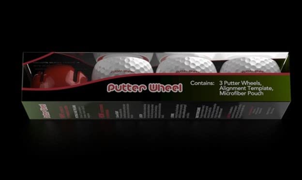 Premium Golf Ball Putting Training Aid (3 Pack) – Improve Putting Accuracy & Consistency – Golf Practice System for Greens & Mats – Instant Feedback Trainer – Perfect for Indoor & Outdoor Golf Training