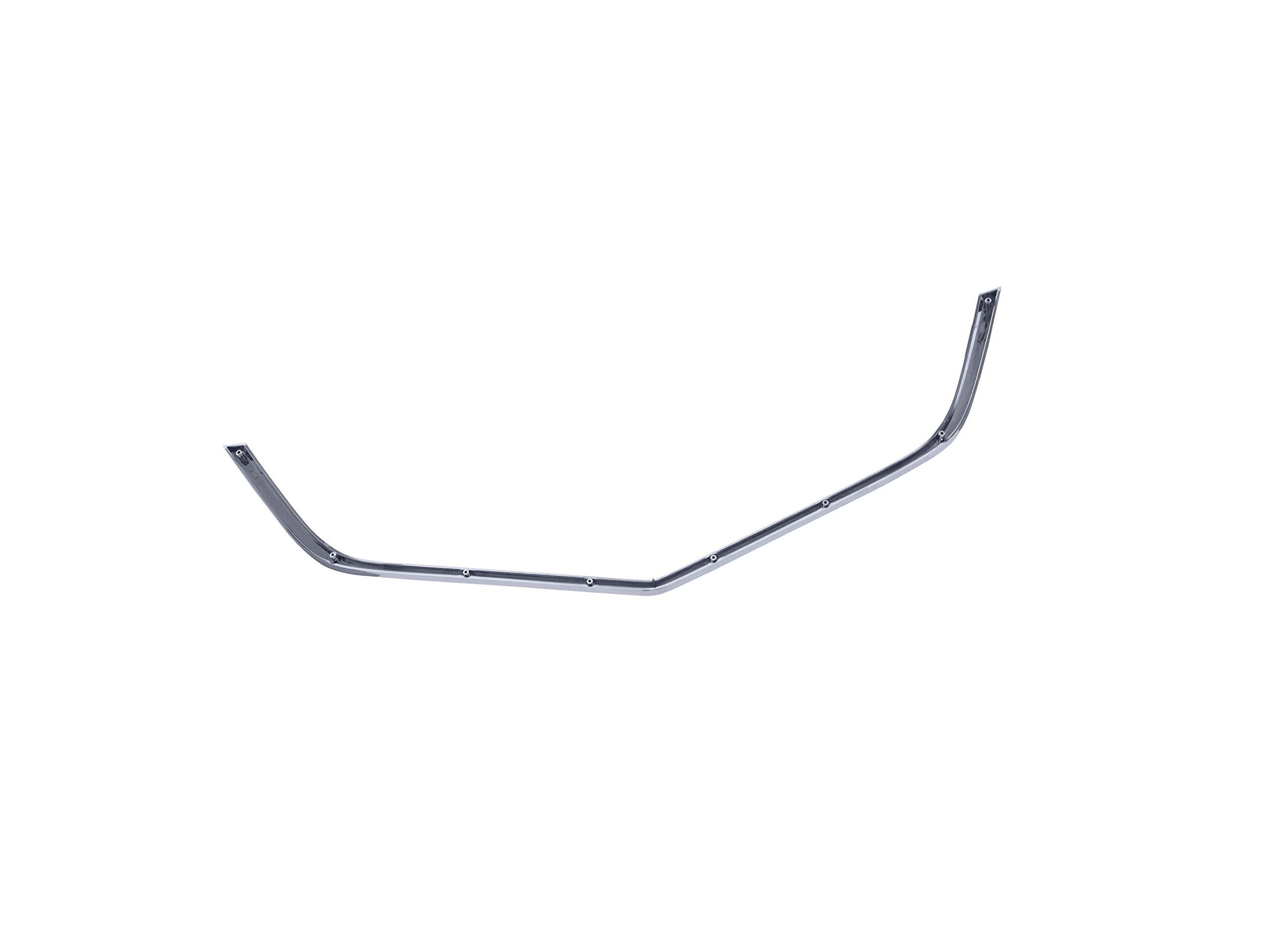 2004-2005 Acura TSX Base Sedan Front Upper & Lower Grille Replacement - Chrome Plastic Molding Trim | Perfect for Car Restoration & Auto Body Repair
