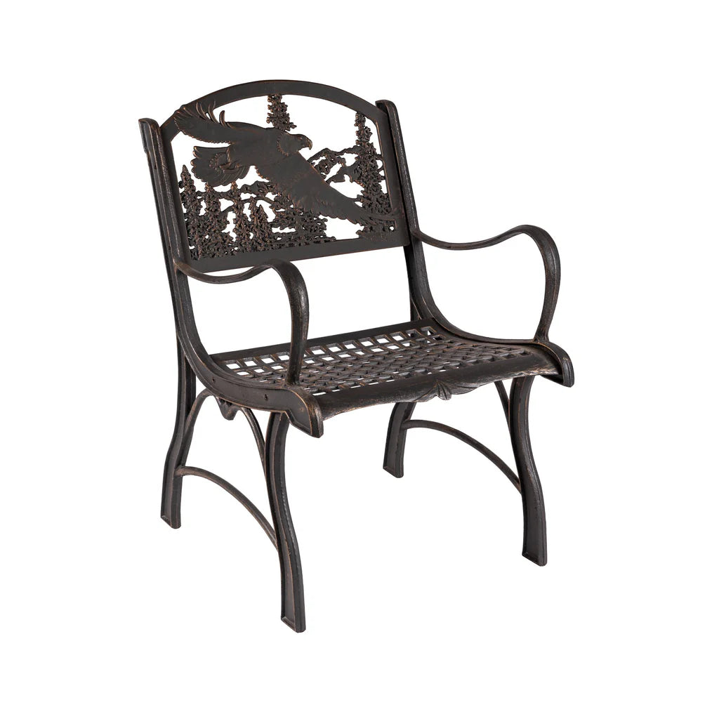 Premium Outdoor Eagle Chair - Lightweight Folding Camping Chair with Cup Holder for Backyard, Beach, Picnic & Hiking - Portable & Durable for Adults