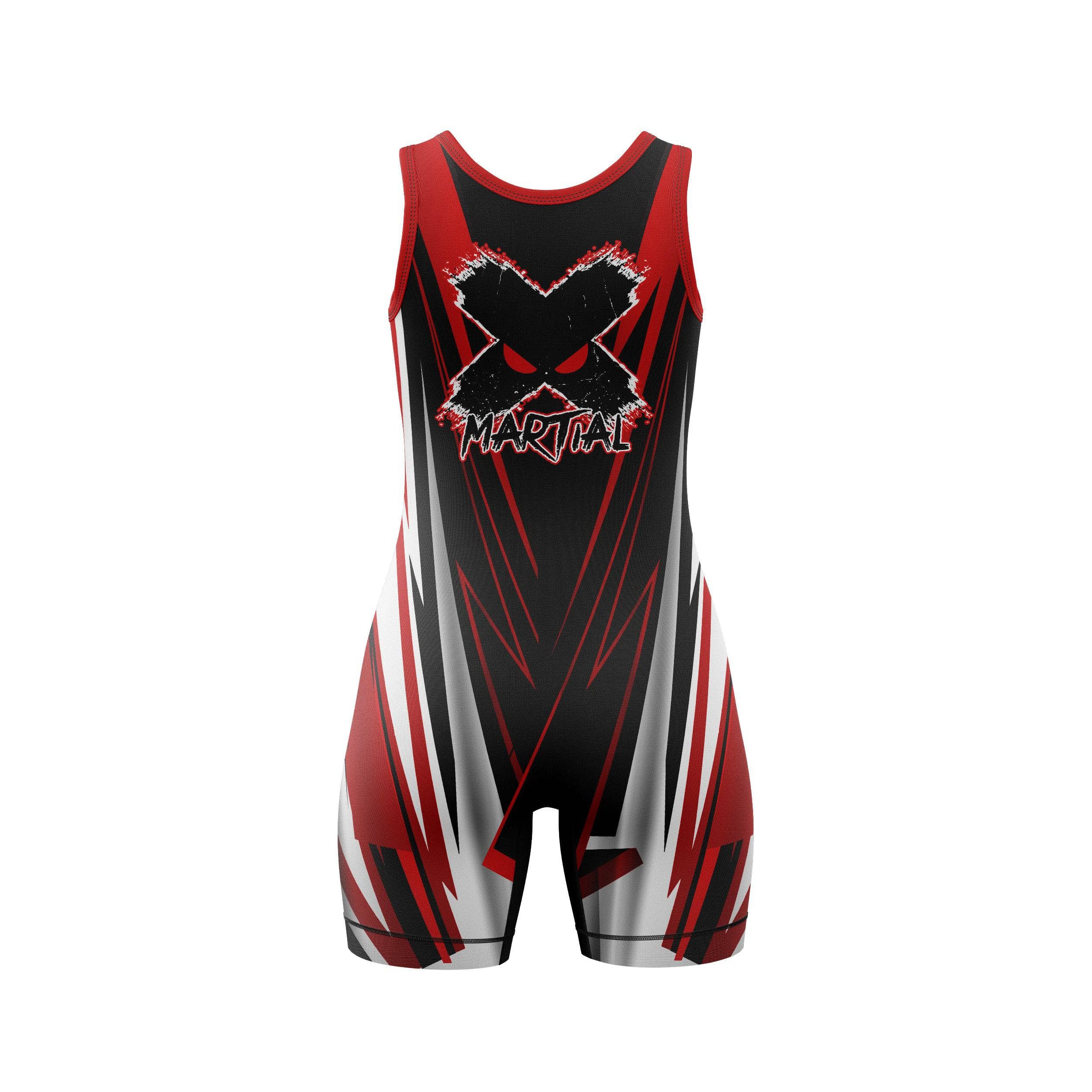 High-Performance Racing Stripes Women's Wrestling Singlet - Breathable & Durable for Competition & Training - Perfect for MMA, BJJ & Wrestling Matches