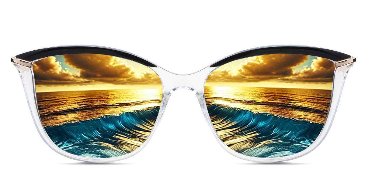 Yuki Women's Prescription Polarized Sunglasses - UV Protection, Fashionable & Comfortable for Driving, Outdoor Activities & Daily Wear
